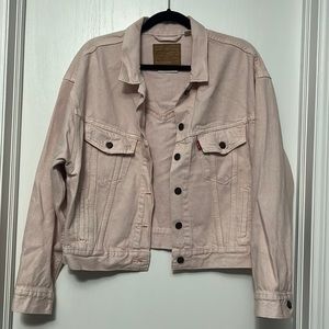 Pink Levi jean jacket